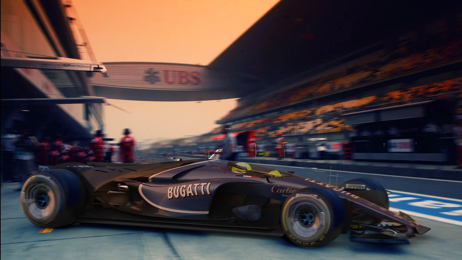 bugatti f1 team